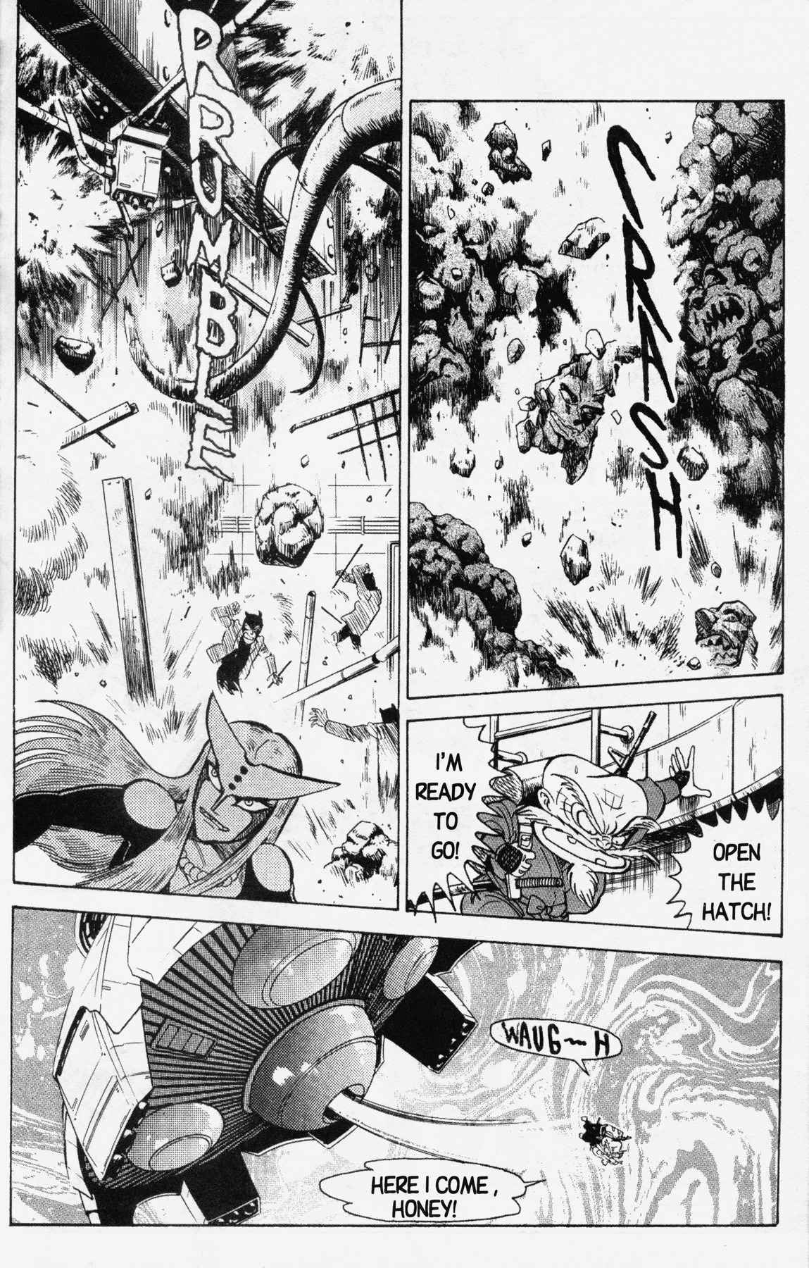 Cutey Honey '90 Chapter 12 page 22 - Chapter 12: Chapter 09: Vs. Sister Jill IV (Part B) / Chapter 10: The...