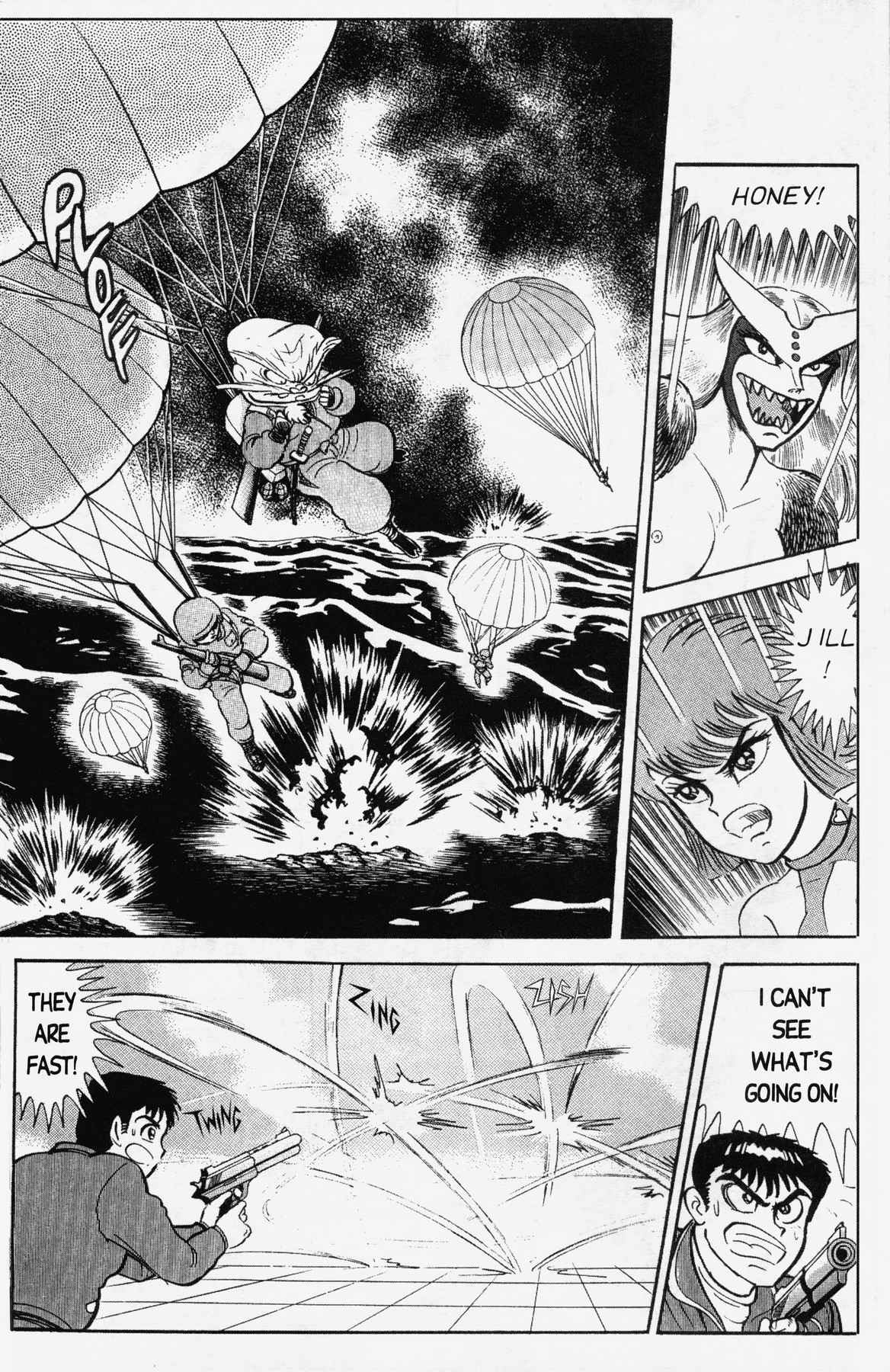Cutey Honey '90 Chapter 12 page 23 - Chapter 12: Chapter 09: Vs. Sister Jill IV (Part B) / Chapter 10: The...