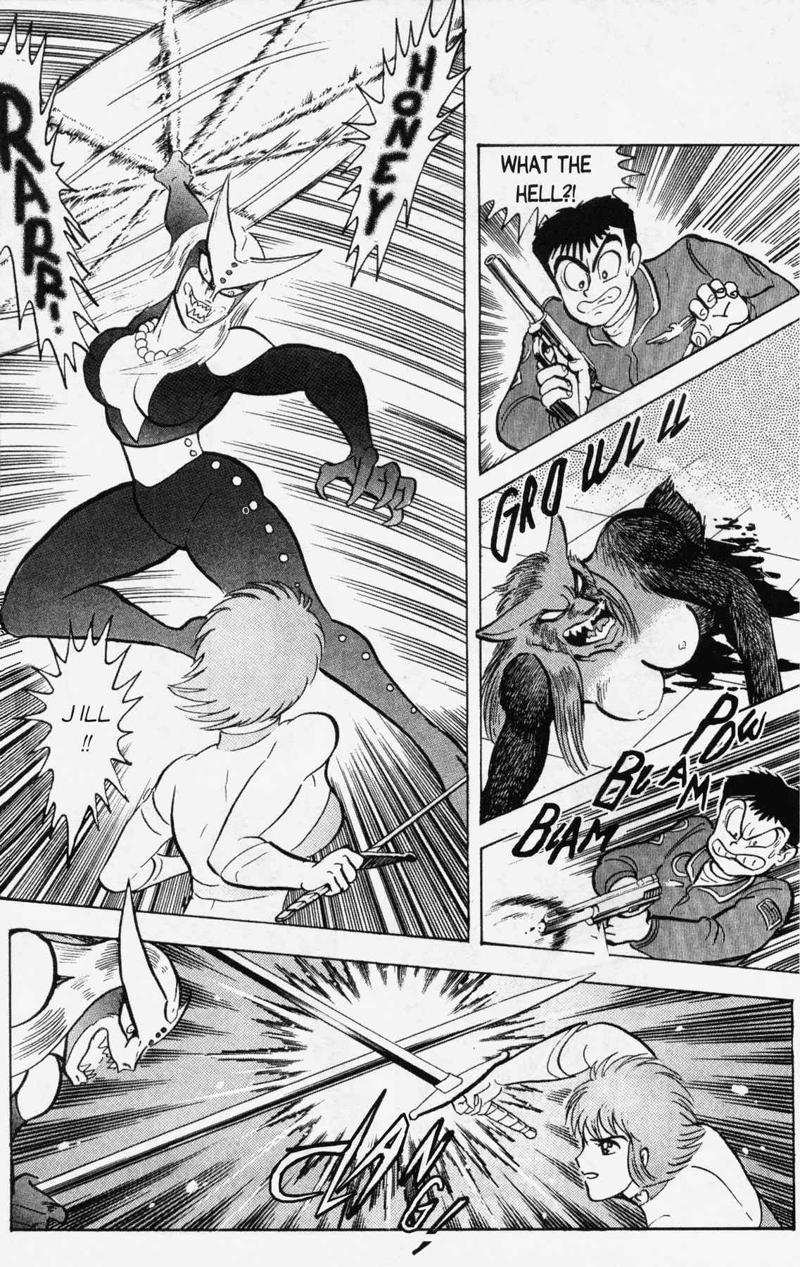 Cutey Honey '90 Chapter 12 page 25 - Chapter 12: Chapter 09: Vs. Sister Jill IV (Part B) / Chapter 10: The...