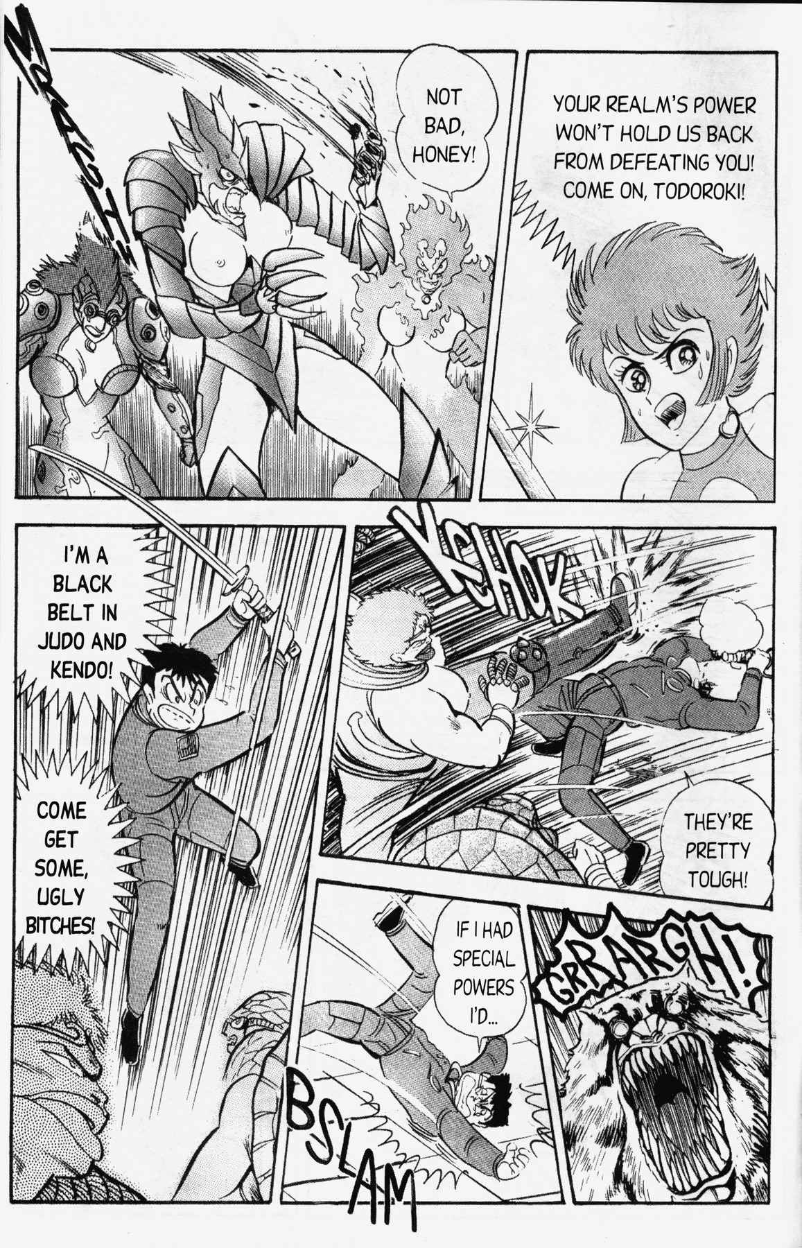 Cutey Honey '90 Chapter 12 page 9 - Chapter 12: Chapter 09: Vs. Sister Jill IV (Part B) / Chapter 10: The...