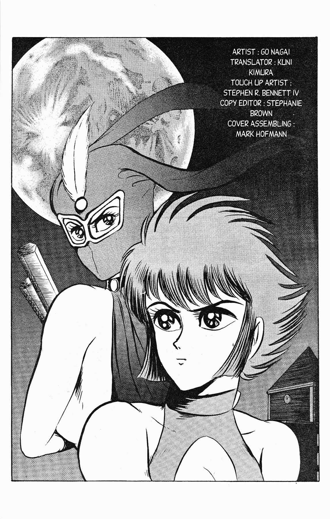 Cutey Honey '90 Chapter 2 page 26 - Chapter 2: Chapter 02: Vs. Tarantula Claw (part B) / Chapter 03: Vs. Kekko Kamen (part A)
