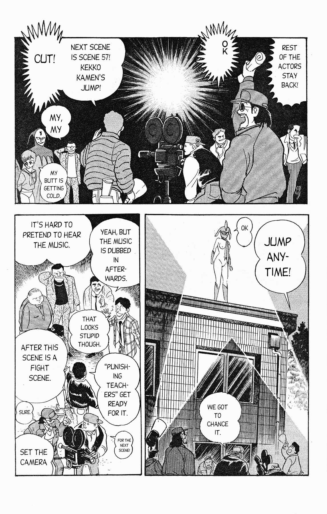 Cutey Honey '90 Chapter 2 page 29 - Chapter 2: Chapter 02: Vs. Tarantula Claw (part B) / Chapter 03: Vs. Kekko Kamen (part A)