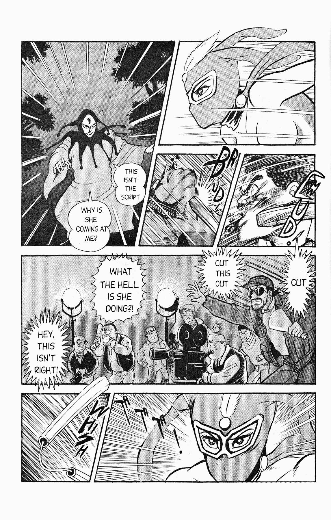 Cutey Honey '90 Chapter 3 page 13 - Chapter 3: Vs. Kekko Kamen (Part 2)