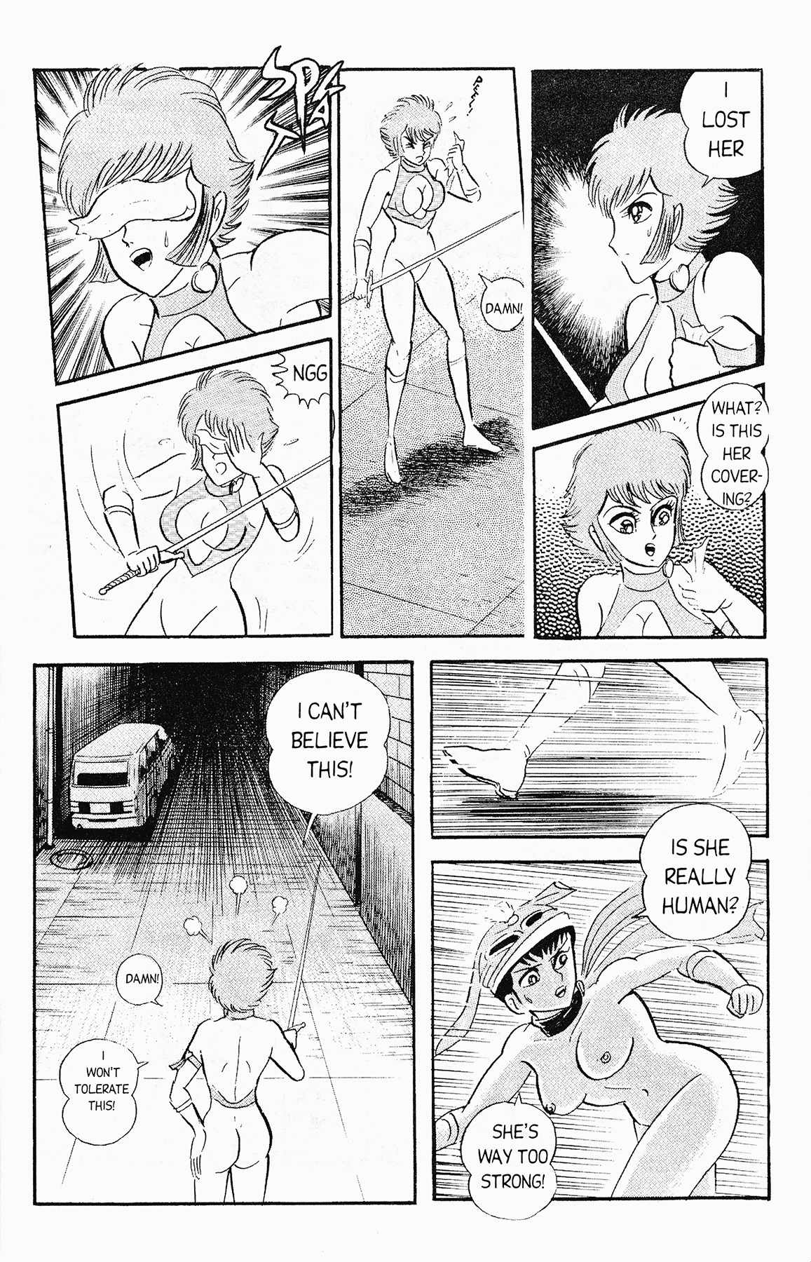 Cutey Honey '90 Chapter 3 page 26 - Chapter 3: Vs. Kekko Kamen (Part 2)