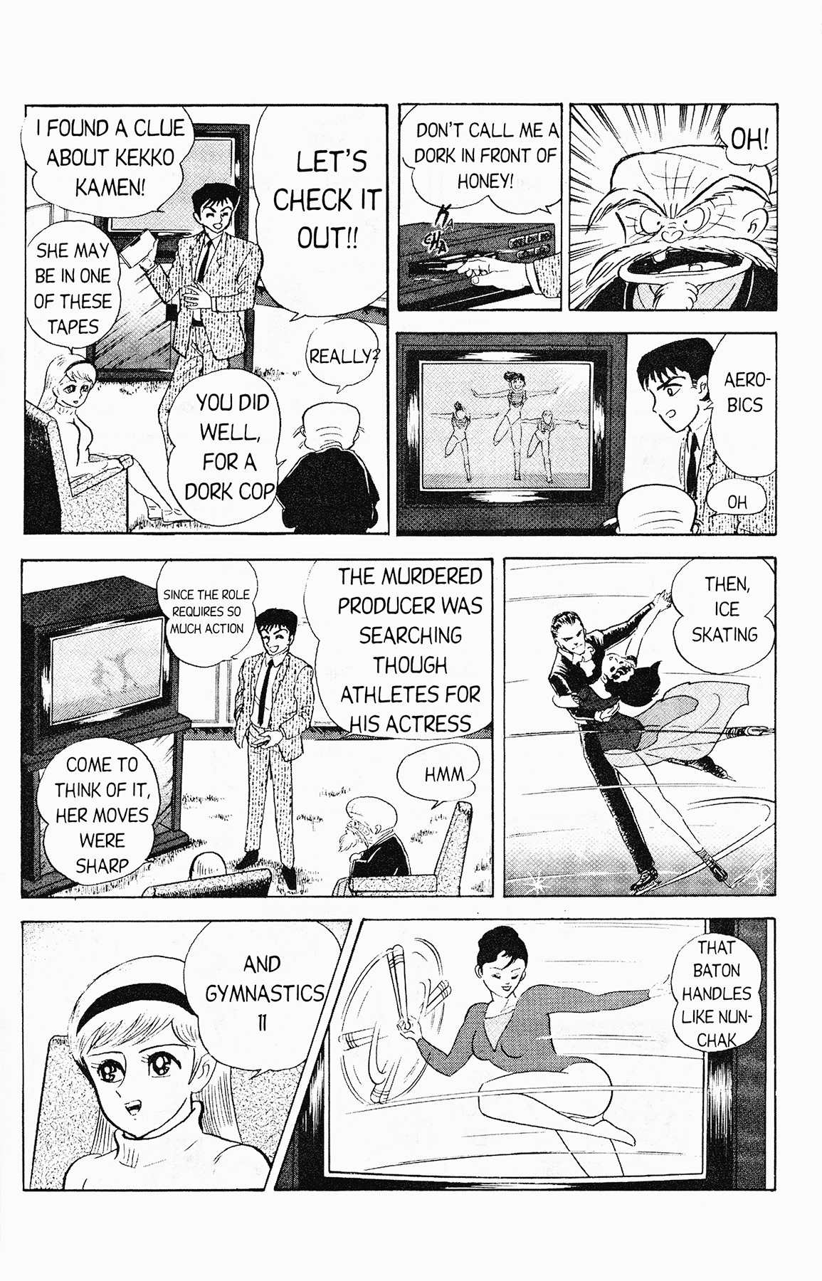 Cutey Honey '90 Chapter 3 page 28 - Chapter 3: Vs. Kekko Kamen (Part 2)