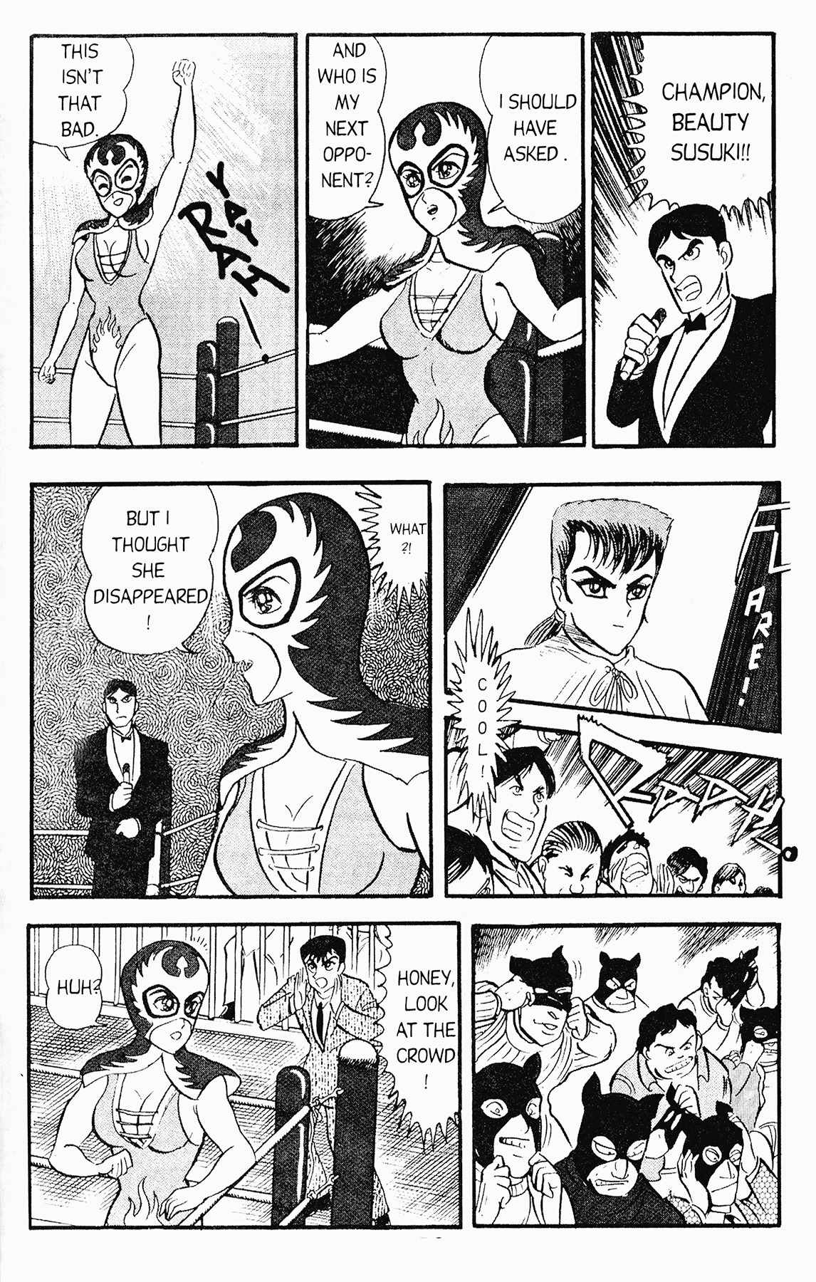 Cutey Honey '90 Chapter 4 page 28 - Chapter 4: Vs. Kekko Kamen (Part 3) & Vs. Panther Cobra (Part 1)