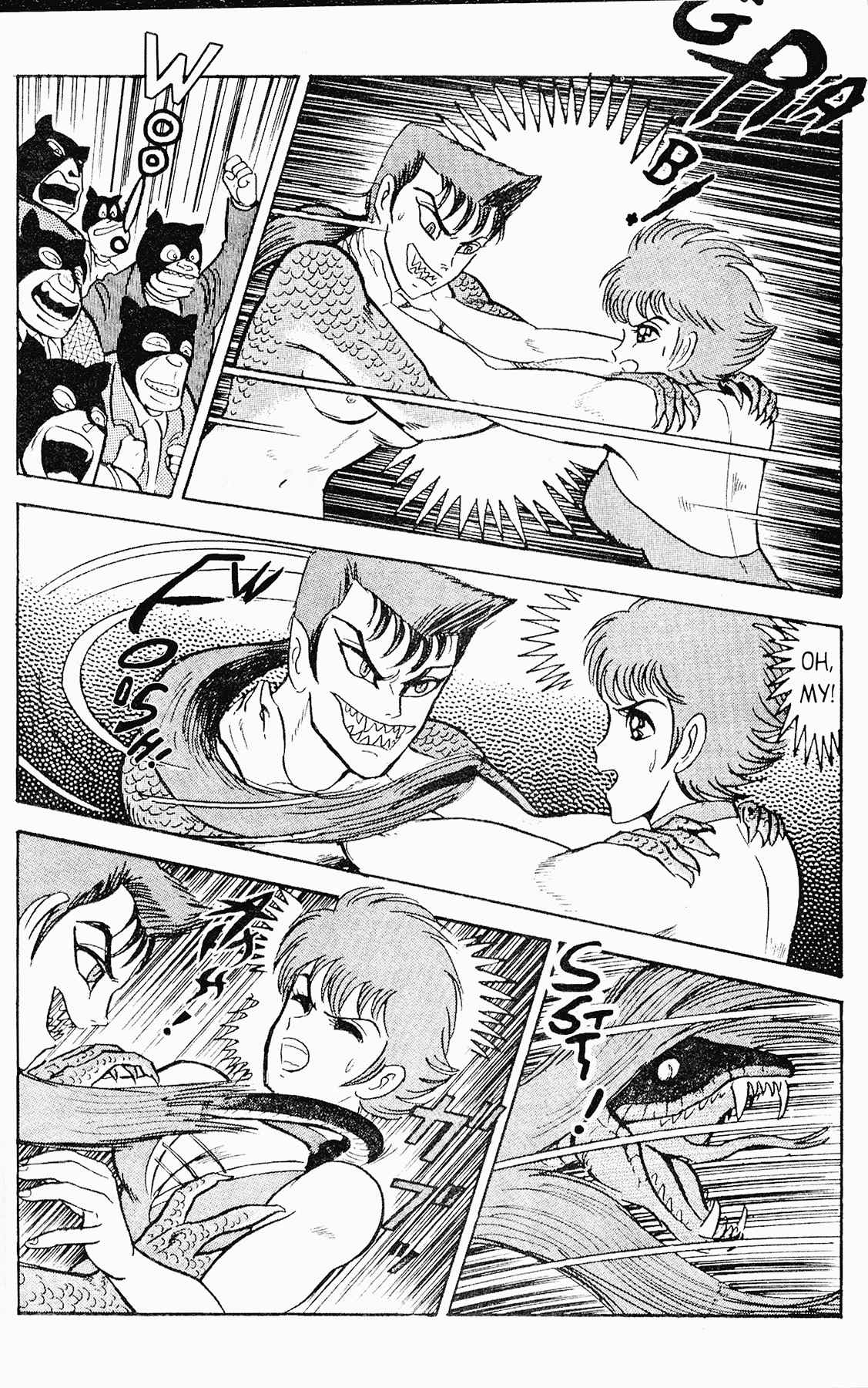 Cutey Honey '90 Chapter 4 page 32 - Chapter 4: Vs. Kekko Kamen (Part 3) & Vs. Panther Cobra (Part 1)
