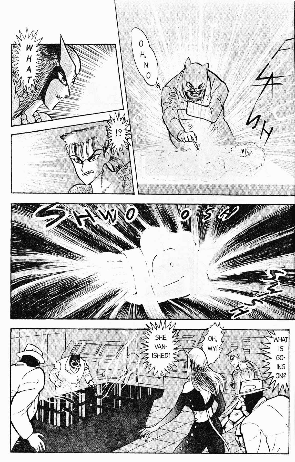 Cutey Honey '90 Chapter 5 page 10 - Chapter 5: Vs. Panther Cobra (Part 2) & Vs. Sister Jill I (Part 1)