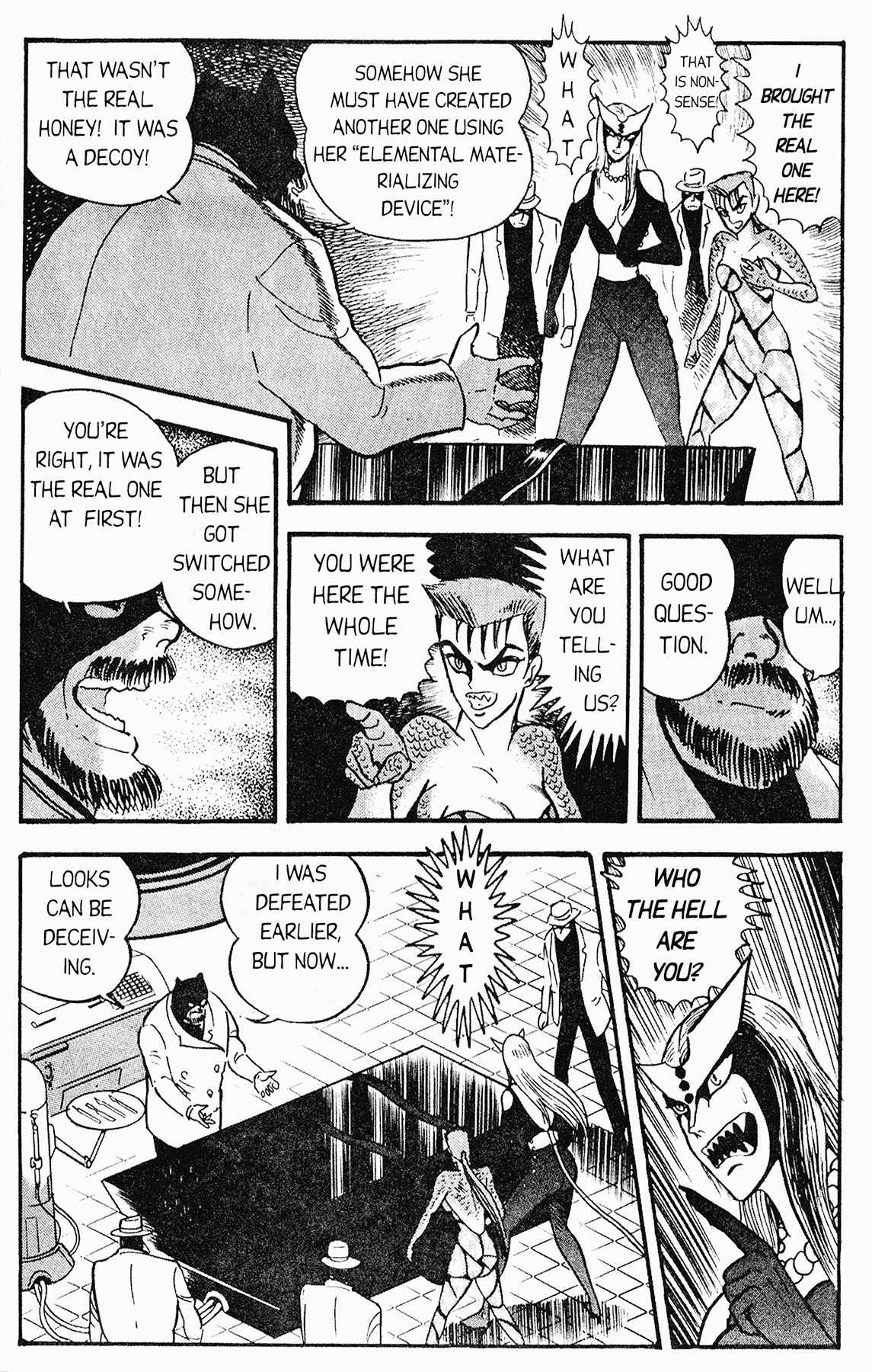 Cutey Honey '90 Chapter 5 page 11 - Chapter 5: Vs. Panther Cobra (Part 2) & Vs. Sister Jill I (Part 1)