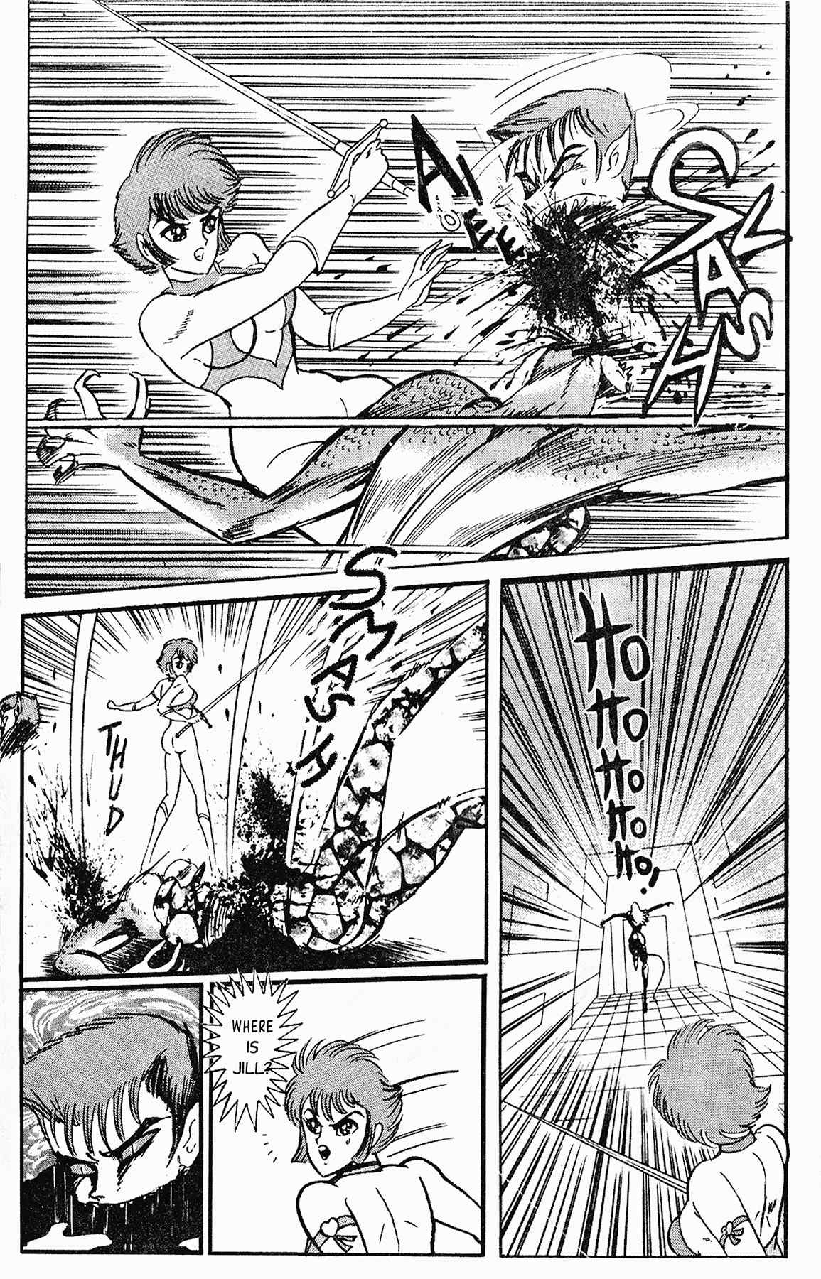 Cutey Honey '90 Chapter 5 page 15 - Chapter 5: Vs. Panther Cobra (Part 2) & Vs. Sister Jill I (Part 1)