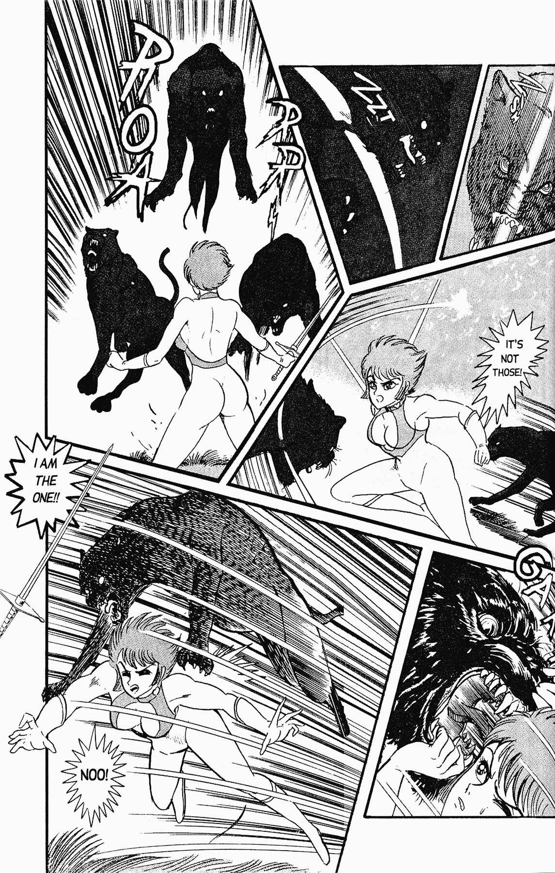 Cutey Honey '90 Chapter 5 page 18 - Chapter 5: Vs. Panther Cobra (Part 2) & Vs. Sister Jill I (Part 1)