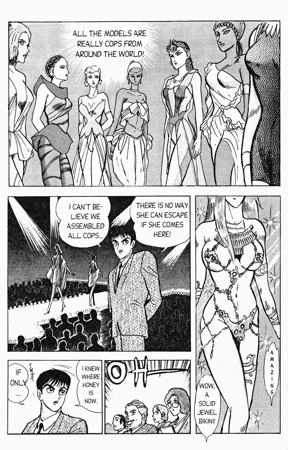 Cutey Honey '90 Chapter 5 page 30 - Chapter 5: Vs. Panther Cobra (Part 2) & Vs. Sister Jill I (Part 1)