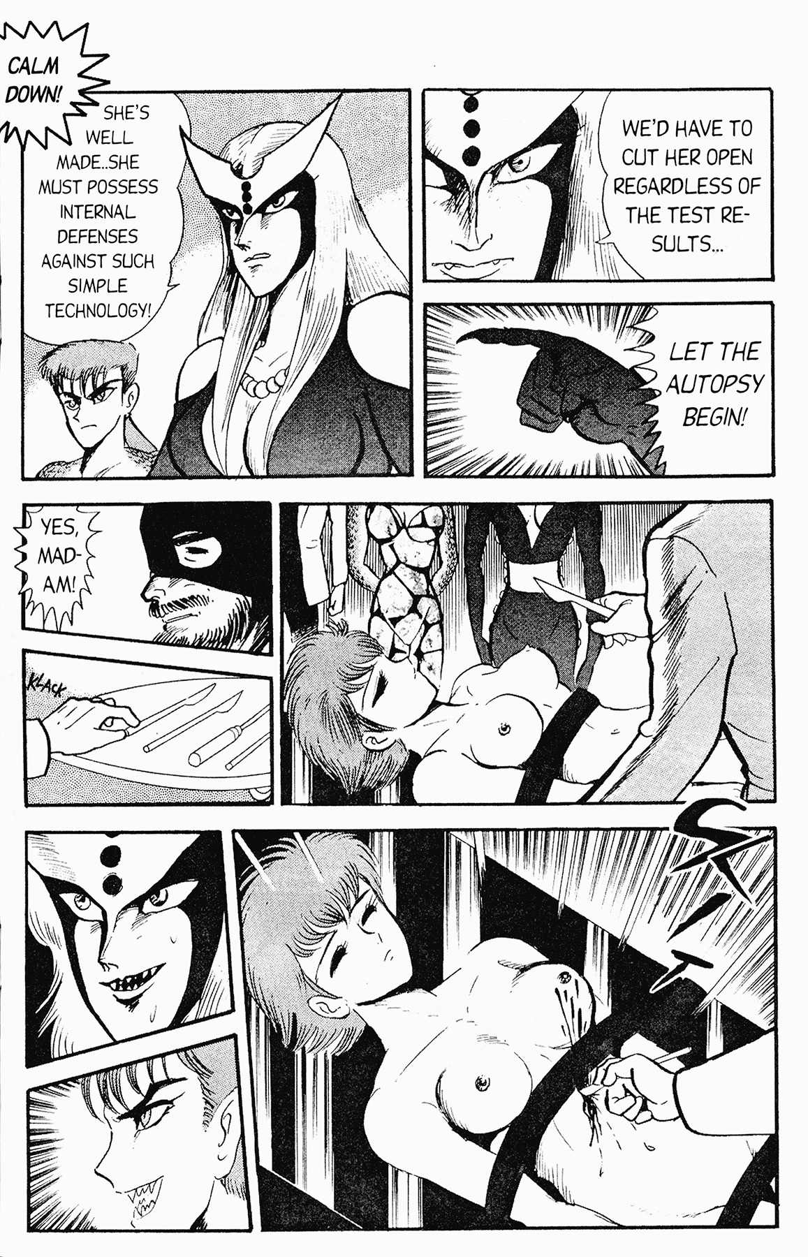 Cutey Honey '90 Chapter 5 page 9 - Chapter 5: Vs. Panther Cobra (Part 2) & Vs. Sister Jill I (Part 1)