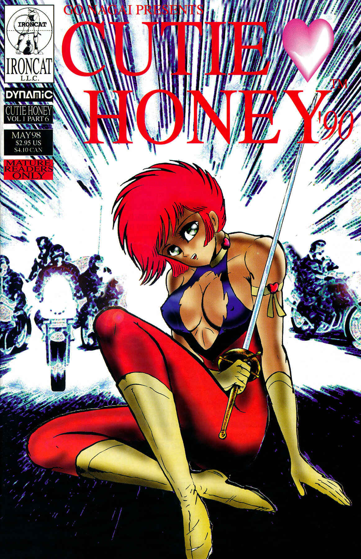 Cutey Honey '90 Chapter 6 page 1 - Chapter 6: Vs. Sister Jill I (Part 2)