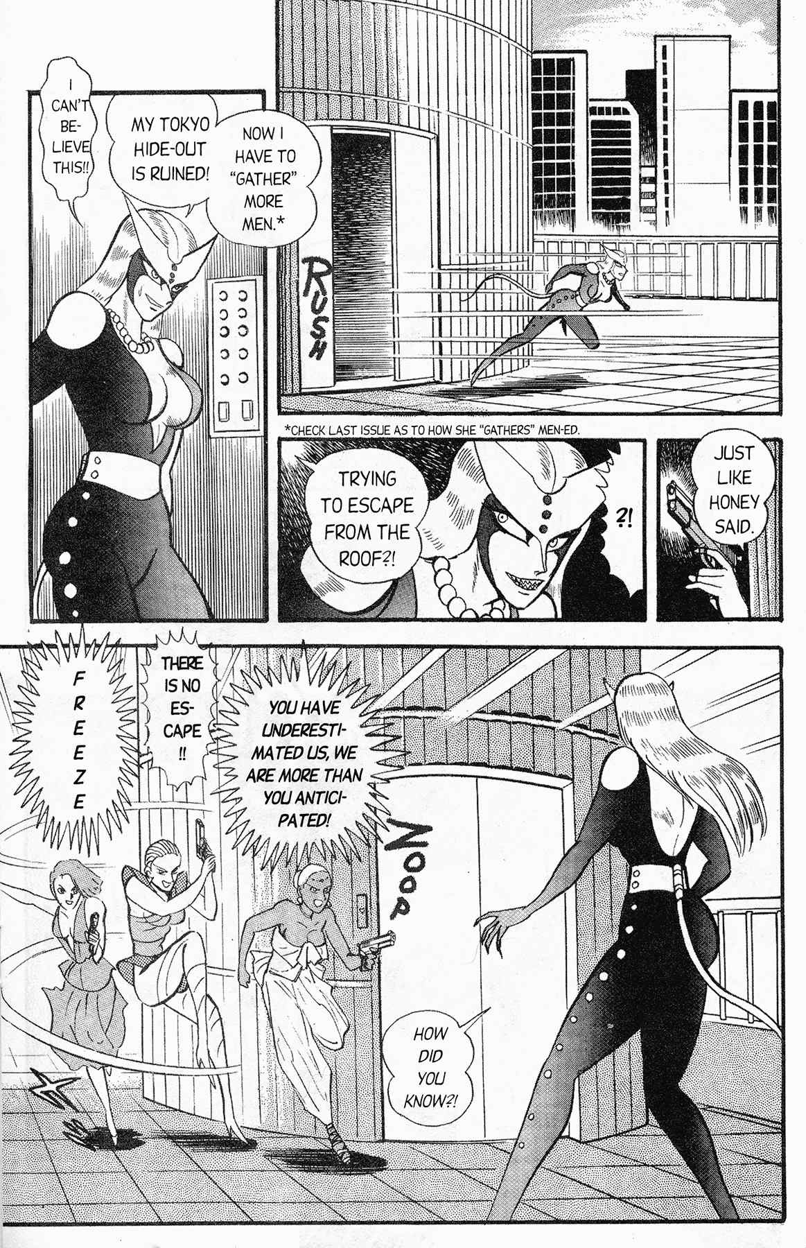 Cutey Honey '90 Chapter 6 page 14 - Chapter 6: Vs. Sister Jill I (Part 2)