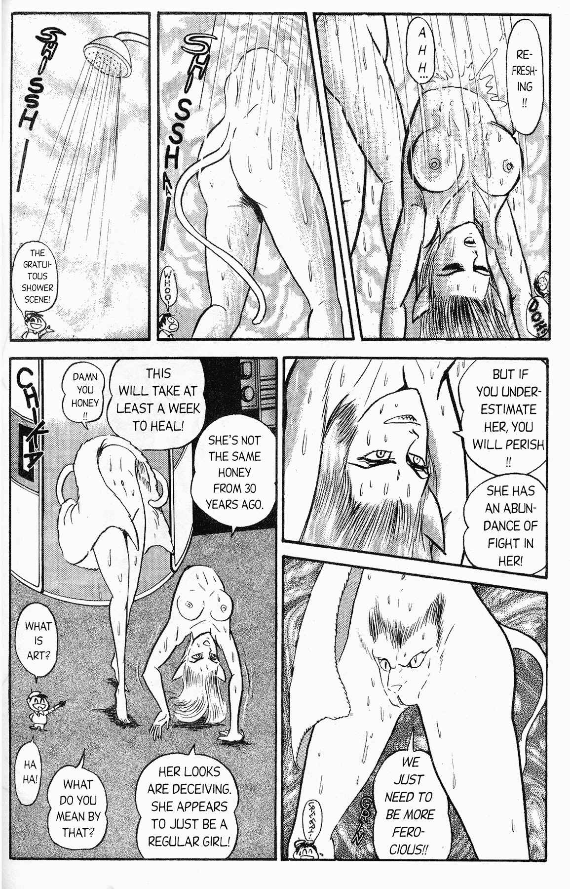 Cutey Honey '90 Chapter 6 page 30 - Chapter 6: Vs. Sister Jill I (Part 2)