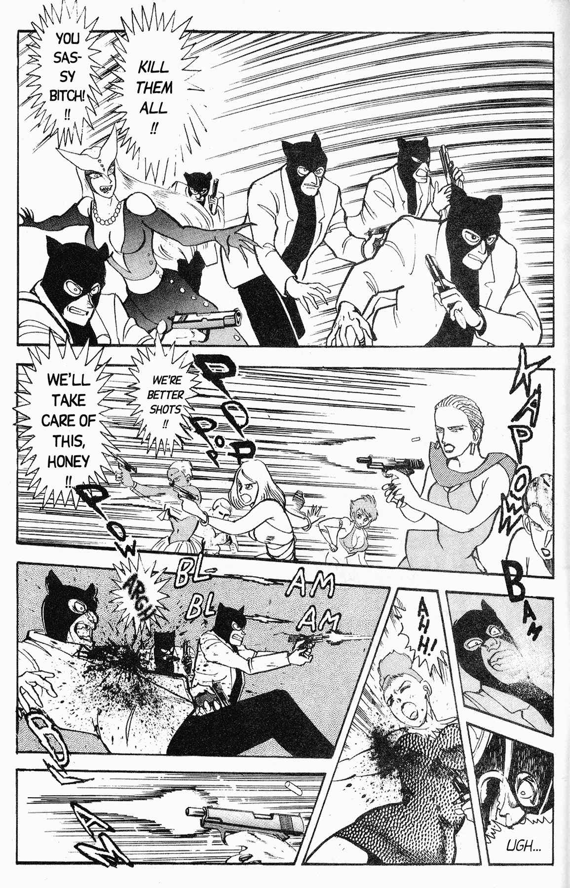 Cutey Honey '90 Chapter 6 page 9 - Chapter 6: Vs. Sister Jill I (Part 2)