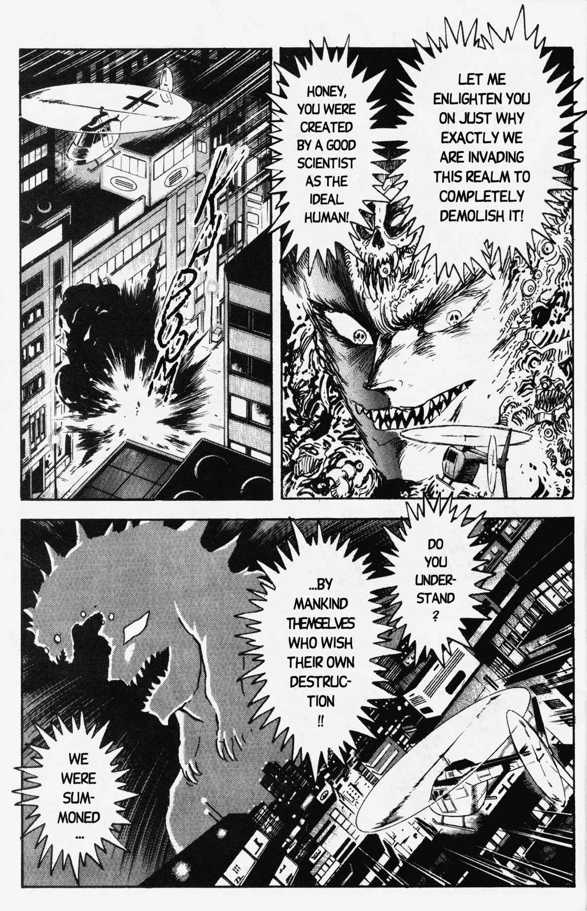 Cutey Honey '90 Chapter 8 page 33 - Chapter 8: Chapter 06: Vs. Sister Jill II (Part B) / Chapter 07: Vs....