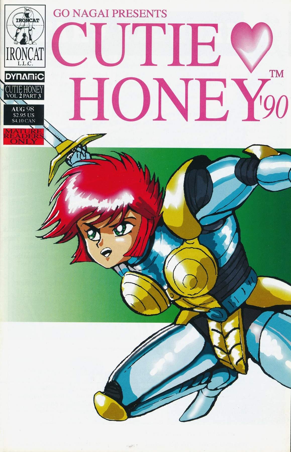 Cutey Honey '90 Chapter 9 page 1 - Chapter 9: Chapter 07: Vs. Sister Jill III (Part B)