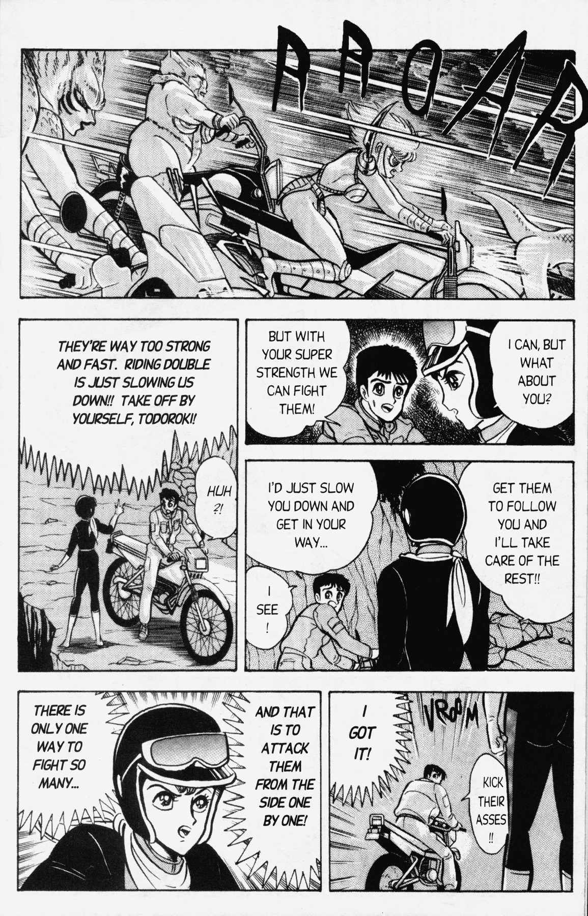Cutey Honey '90 Chapter 9 page 10 - Chapter 9: Chapter 07: Vs. Sister Jill III (Part B)