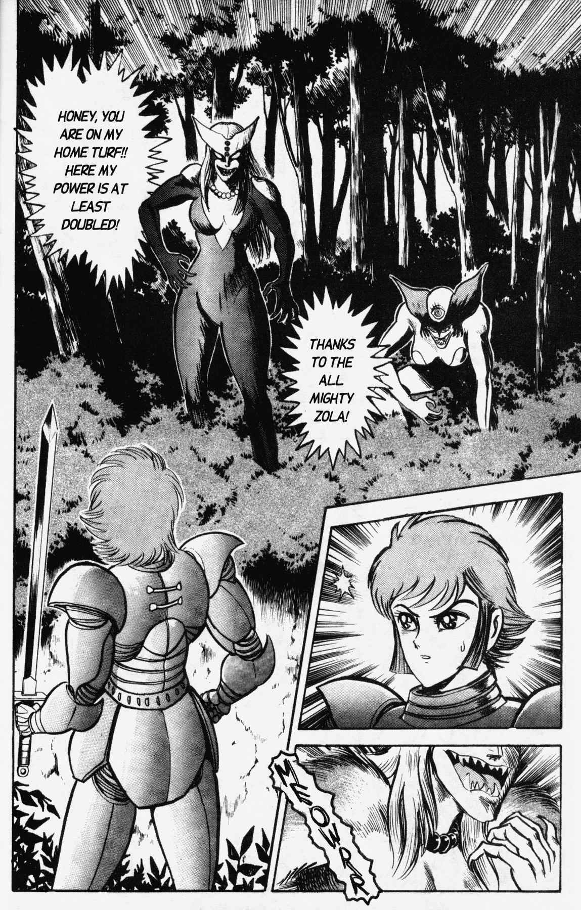 Cutey Honey '90 Chapter 9 page 24 - Chapter 9: Chapter 07: Vs. Sister Jill III (Part B)