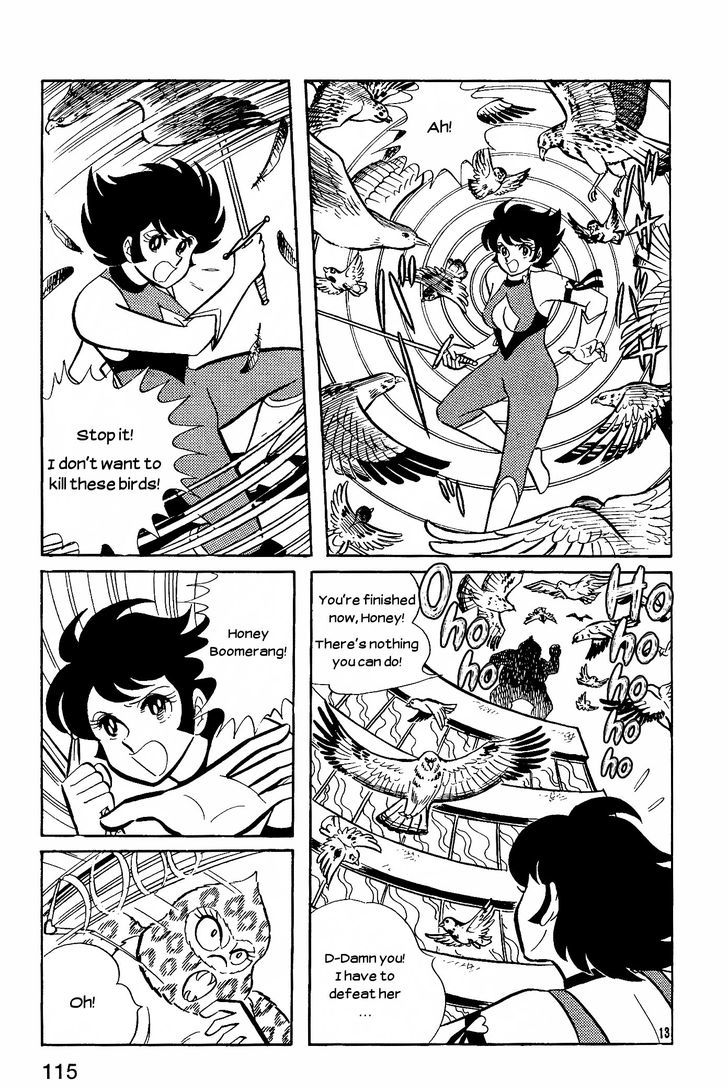 Cutey Honey Chapter 1.3 page 13 - Vol.1 Chapter 3 : Final Chapter