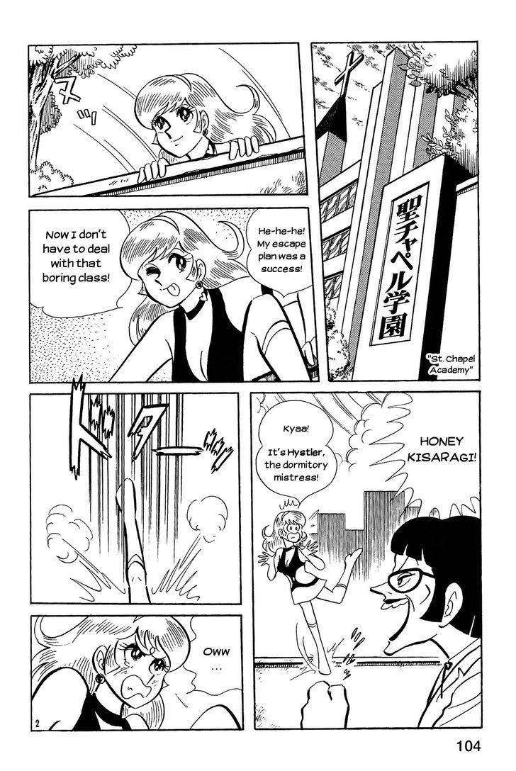 Cutey Honey Chapter 1.3 page 2 - Vol.1 Chapter 3 : Final Chapter