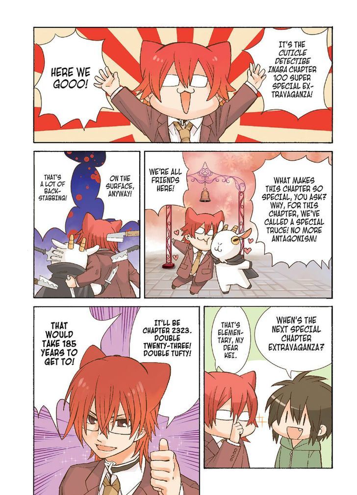Cuticle Tantei Inaba Chapter 100 page 1 - Chapter 100