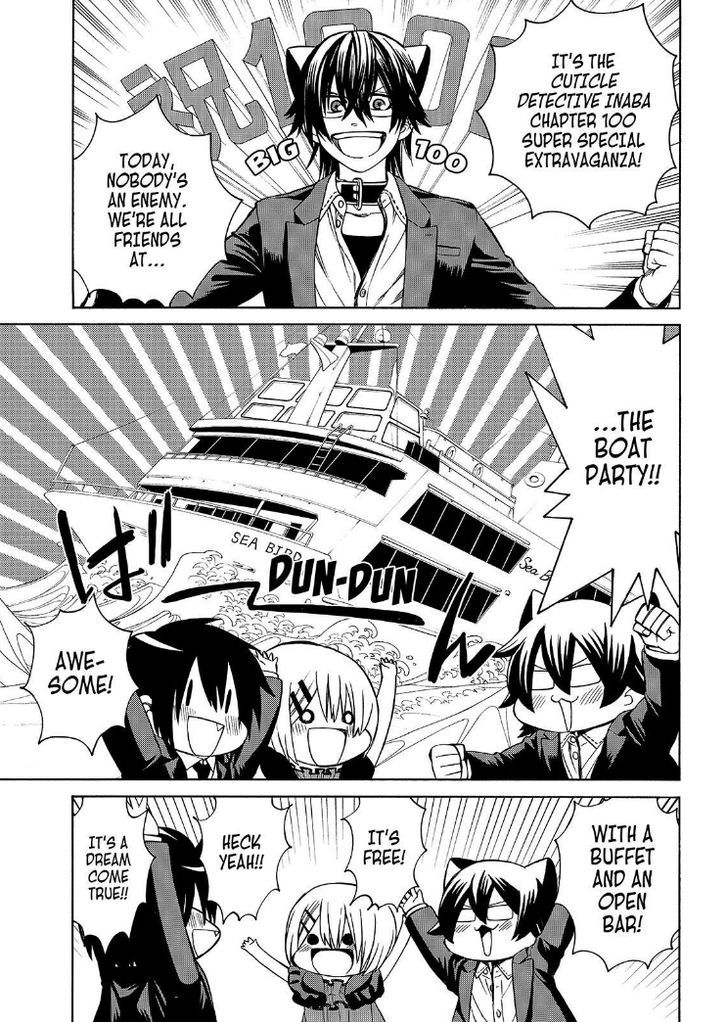 Cuticle Tantei Inaba Chapter 100 page 4 - Chapter 100