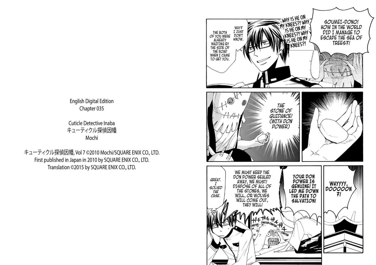 Cuticle Tantei Inaba Chapter 35 page 16 - Chapter 35