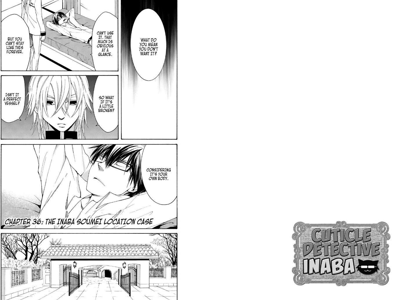 Cuticle Tantei Inaba Chapter 36 page 1 - Chapter 36