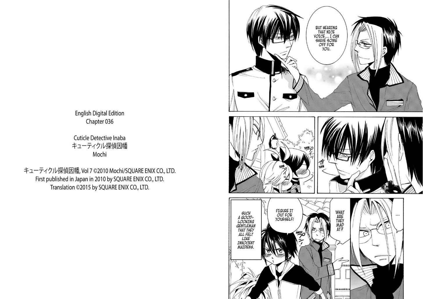 Cuticle Tantei Inaba Chapter 36 page 13 - Chapter 36