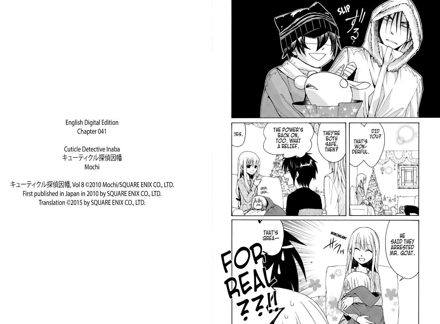 Cuticle Tantei Inaba Chapter 41 page 15 - Chapter 41