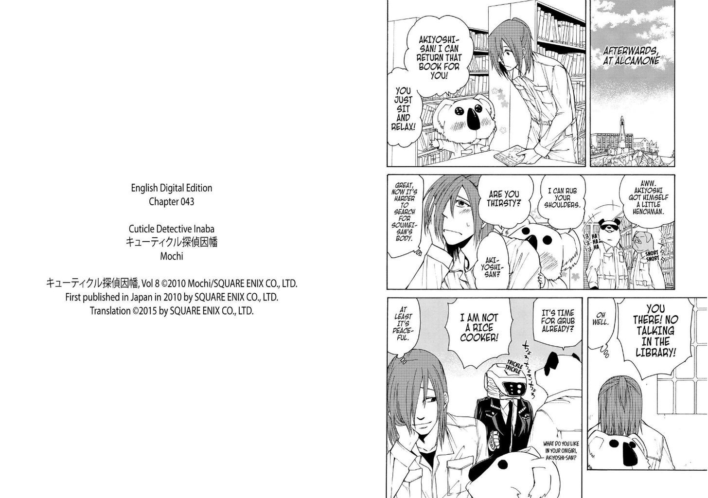 Cuticle Tantei Inaba Chapter 43 page 18 - Chapter 43