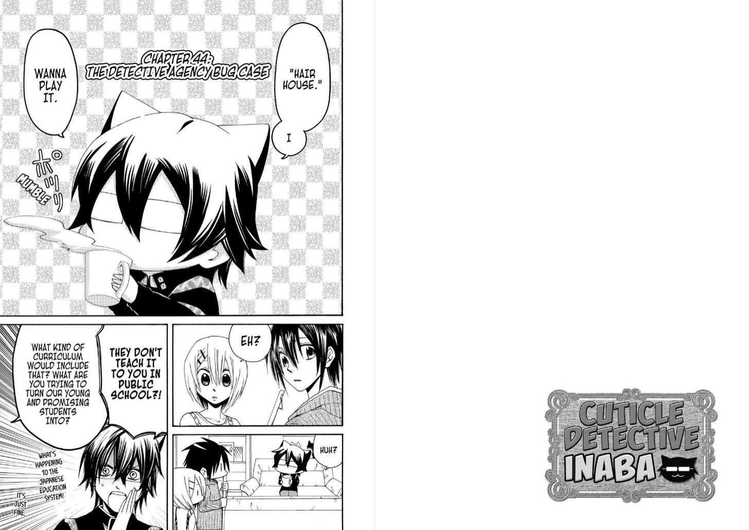 Cuticle Tantei Inaba Chapter 44 page 1 - Chapter 44