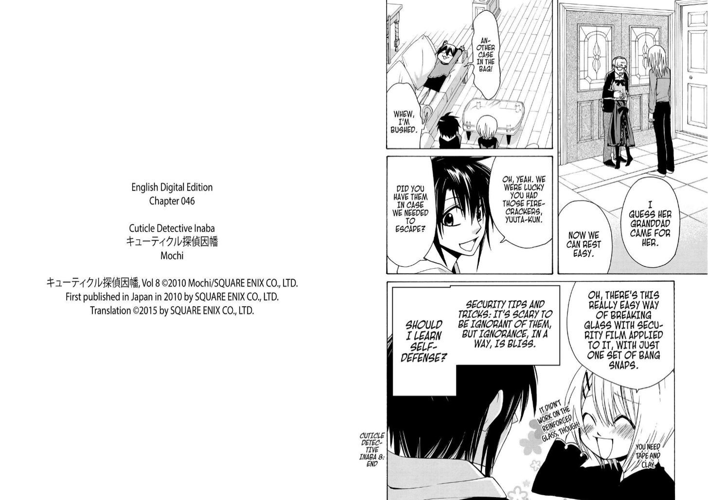 Cuticle Tantei Inaba Chapter 46 page 14 - Chapter 46