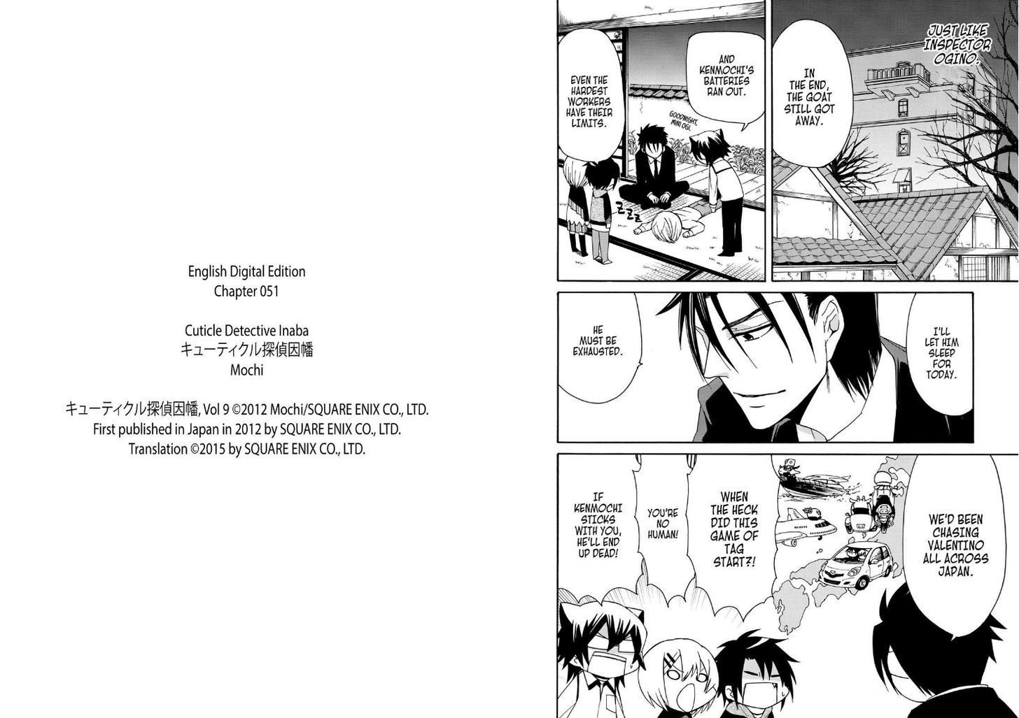 Cuticle Tantei Inaba Chapter 51 page 13 - Chapter 51