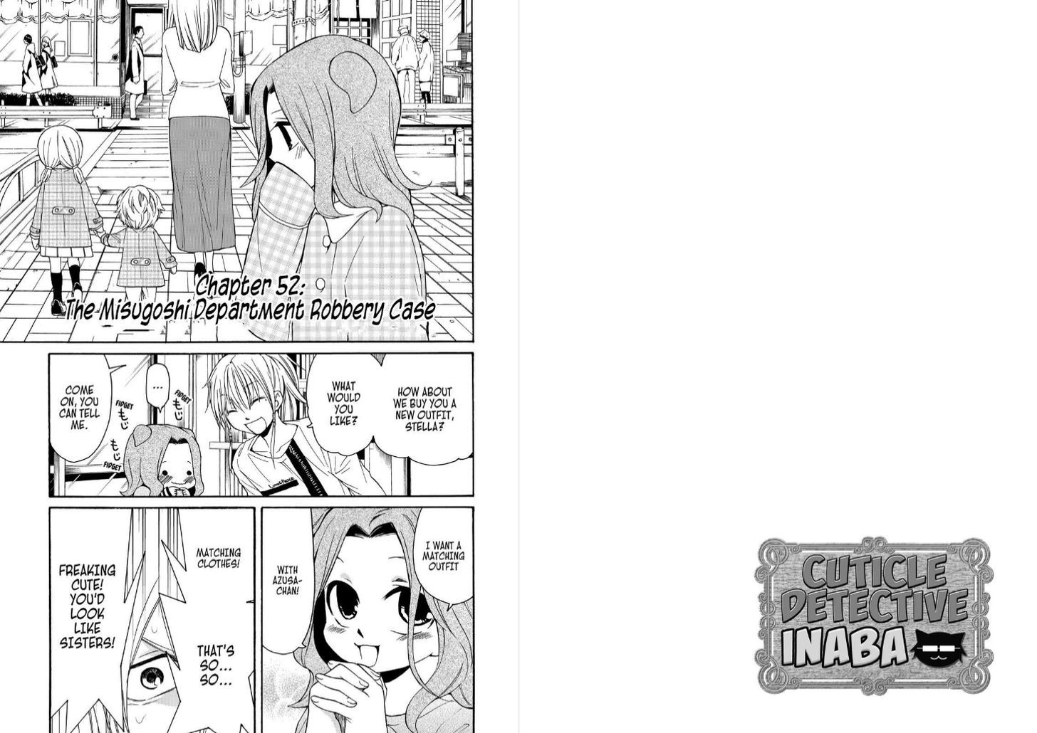 Cuticle Tantei Inaba Chapter 52 page 1 - Chapter 52