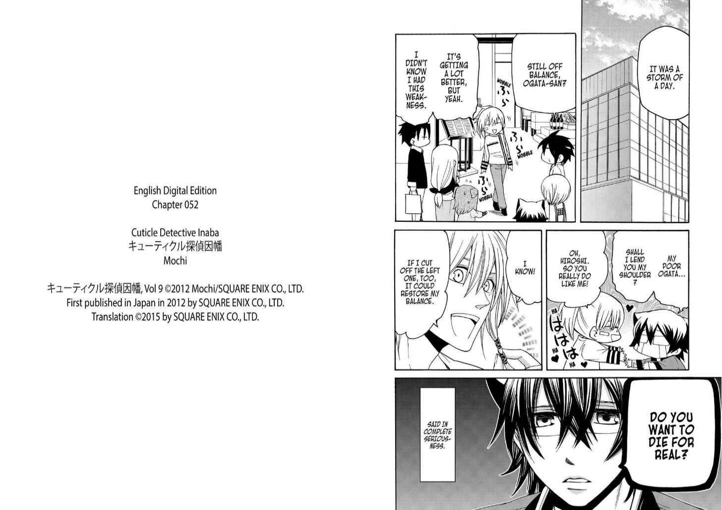 Cuticle Tantei Inaba Chapter 52 page 13 - Chapter 52