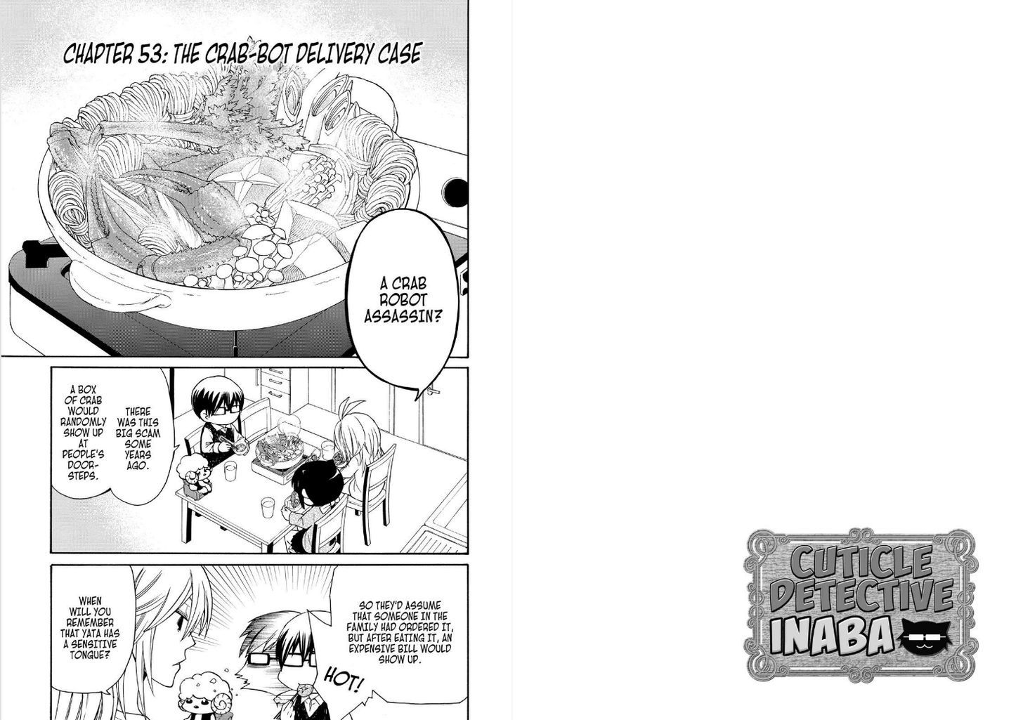 Cuticle Tantei Inaba Chapter 53 page 1 - Chapter 53