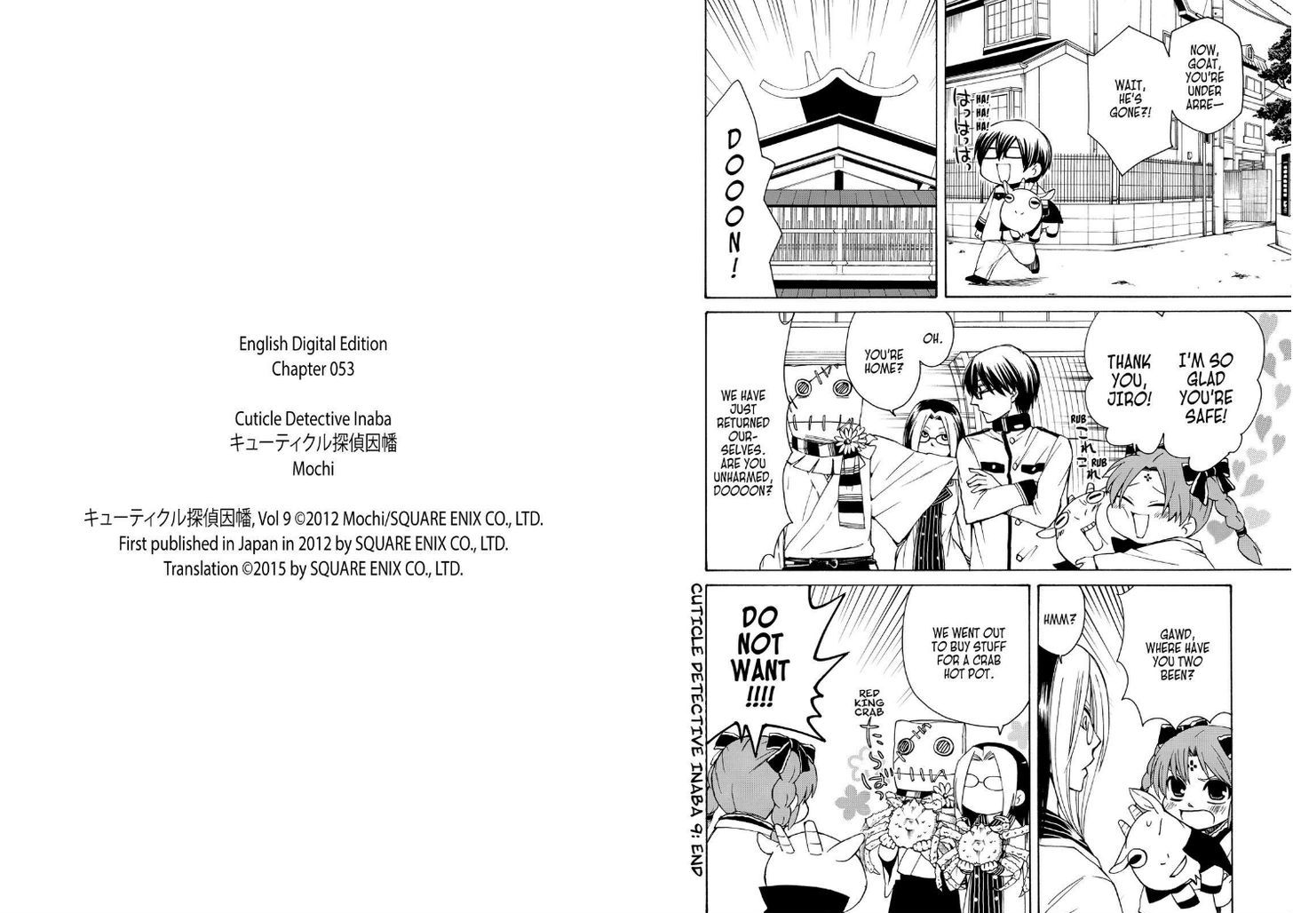 Cuticle Tantei Inaba Chapter 53 page 13 - Chapter 53
