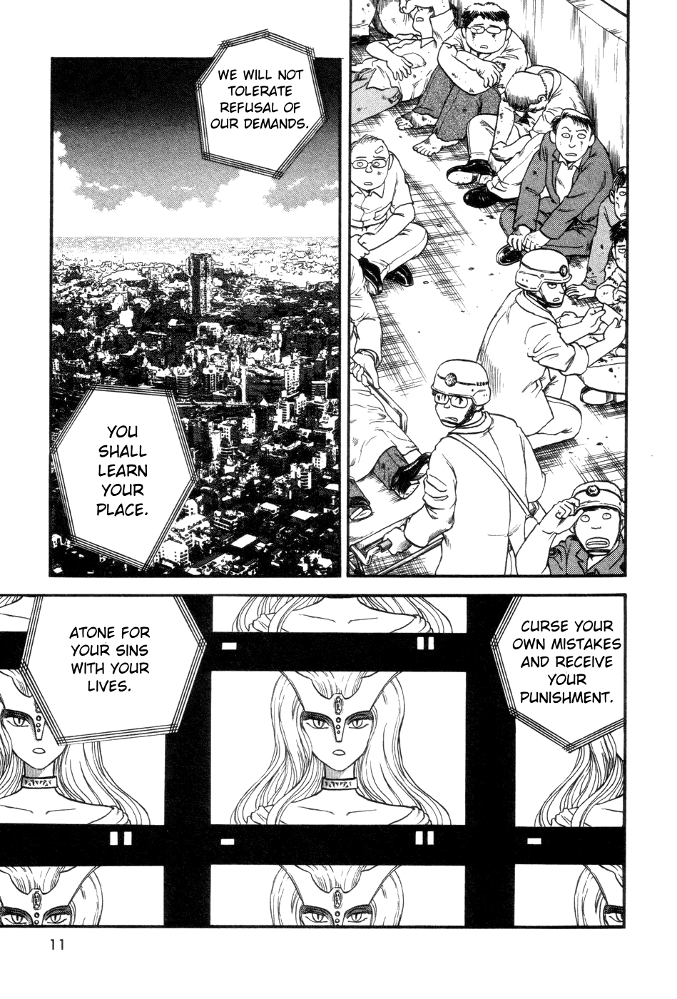 Cutie Honey a Go Go! Chapter 1.2 page 12 - Chapter 1 v2 : Panther Claw