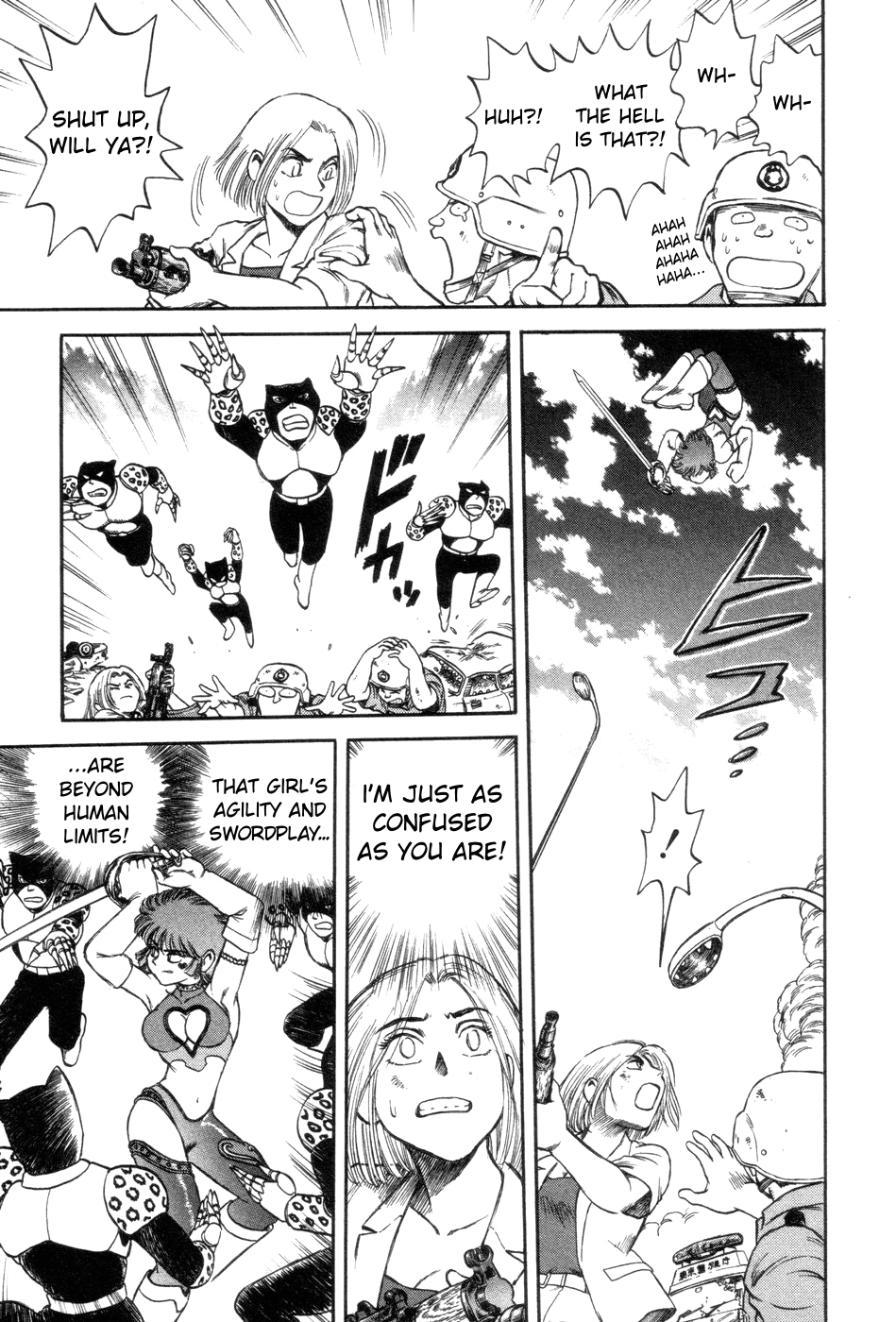 Cutie Honey a Go Go! Chapter 1.2 page 32 - Chapter 1 v2 : Panther Claw