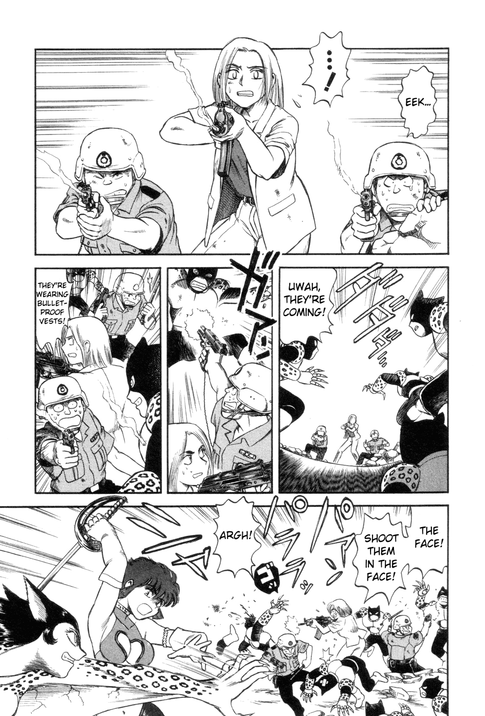 Cutie Honey a Go Go! Chapter 1.2 page 34 - Chapter 1 v2 : Panther Claw