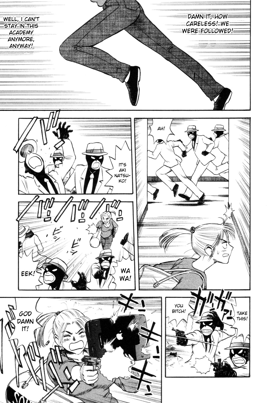 Cutie Honey a Go Go! Chapter 10 page 10 - Chapter 10 : The Targeted Academy