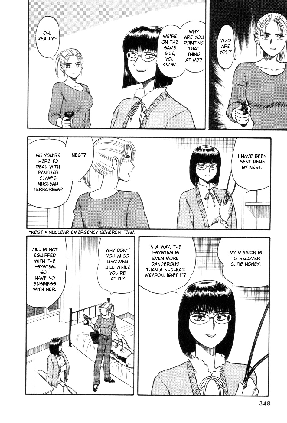 Cutie Honey a Go Go! Chapter 10 page 5 - Chapter 10 : The Targeted Academy