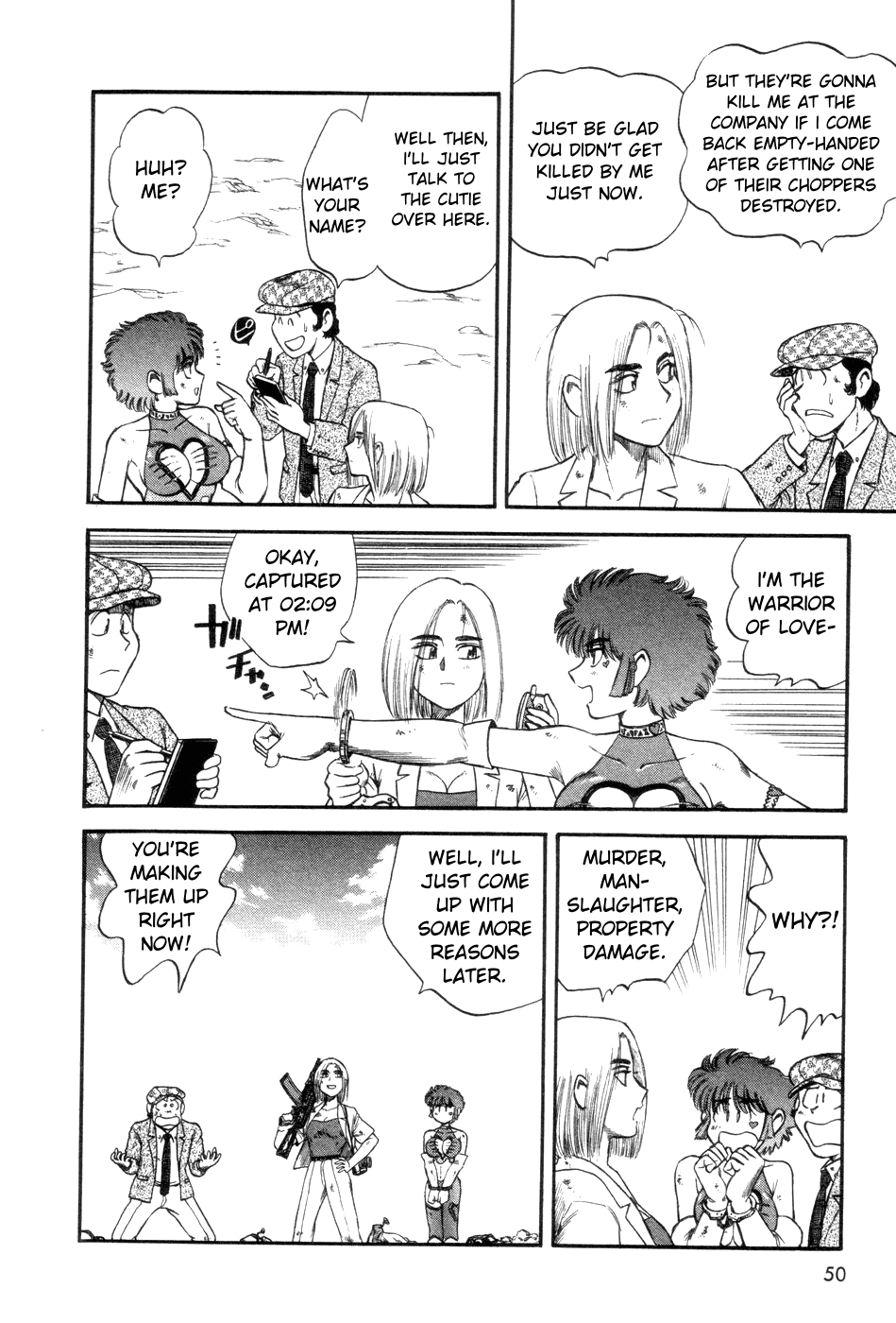 Cutie Honey a Go Go! Chapter 2.2 page 15 - Chapter 2 v2 : Counter-plan Meeting