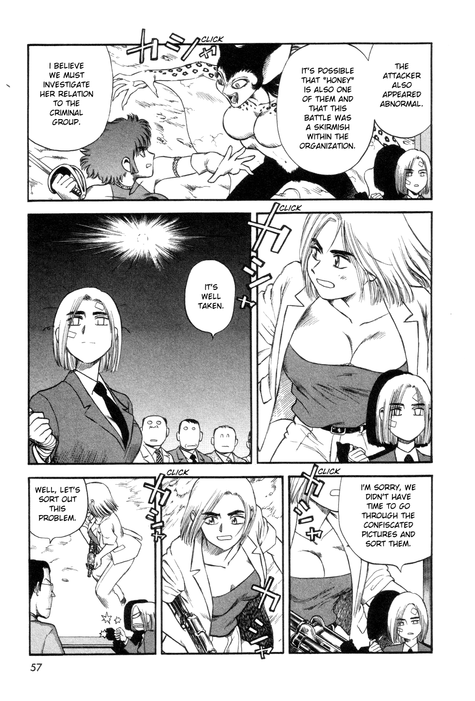 Cutie Honey a Go Go! Chapter 2.2 page 22 - Chapter 2 v2 : Counter-plan Meeting