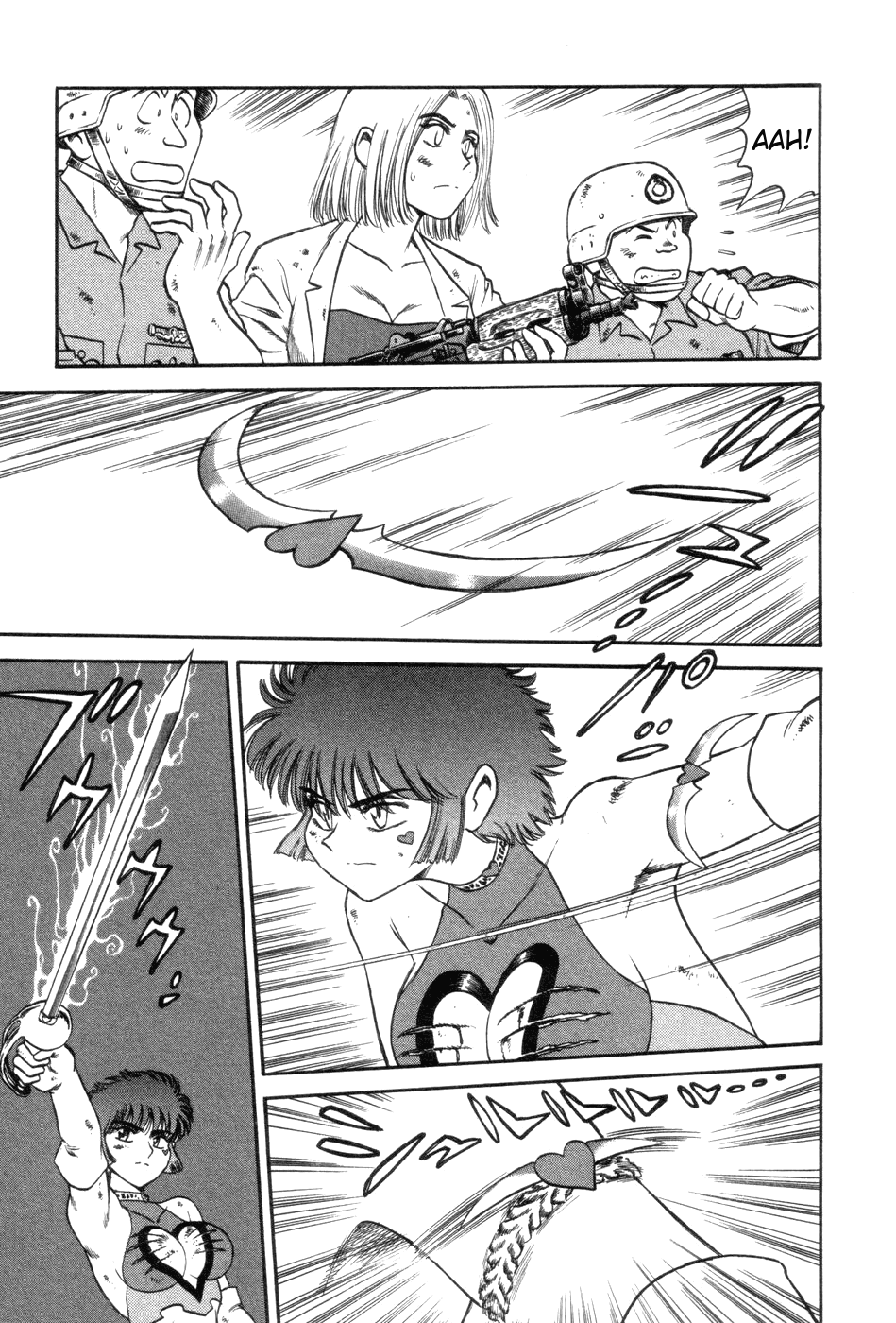 Cutie Honey a Go Go! Chapter 2.2 page 8 - Chapter 2 v2 : Counter-plan Meeting