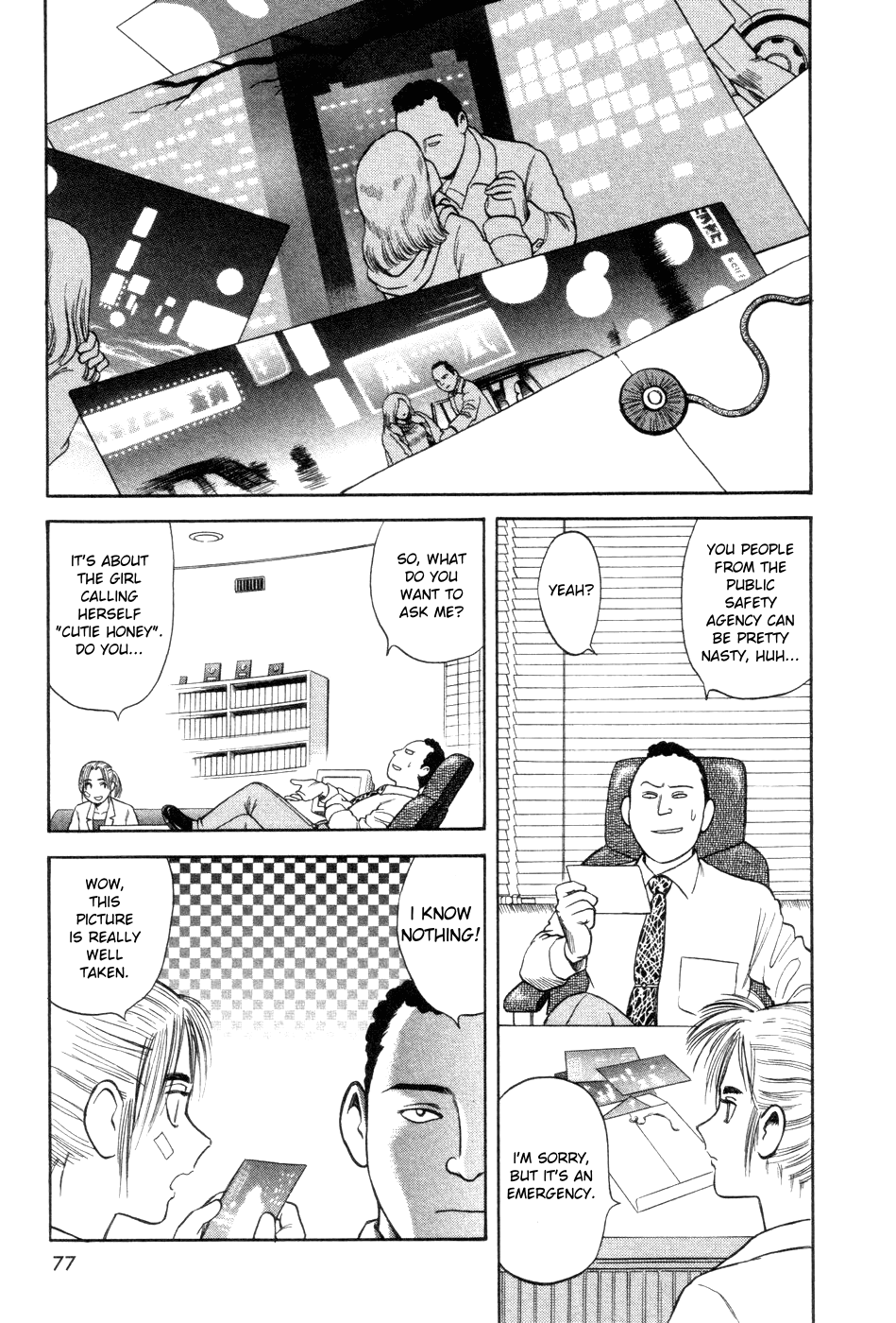 Cutie Honey a Go Go! Chapter 3.2 page 10 - Chapter 3 v2 : Natsuko Aki